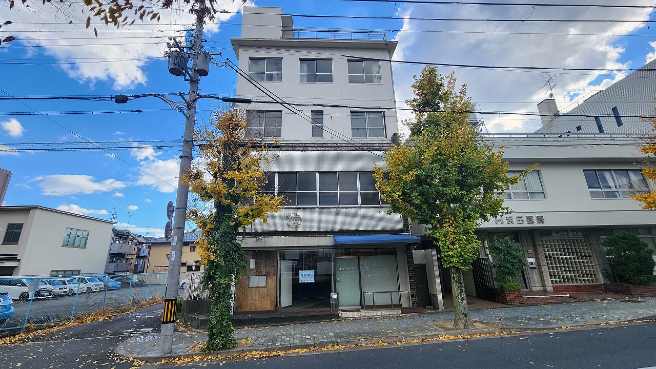 【価格変更】並木通りの昭和レトロビル　京都市北区紫竹　価格：10800万円