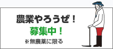 農業やろうぜ！募集中！