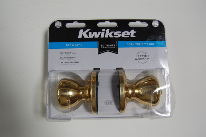 Kwickset　トイレ錠  ¥4.536