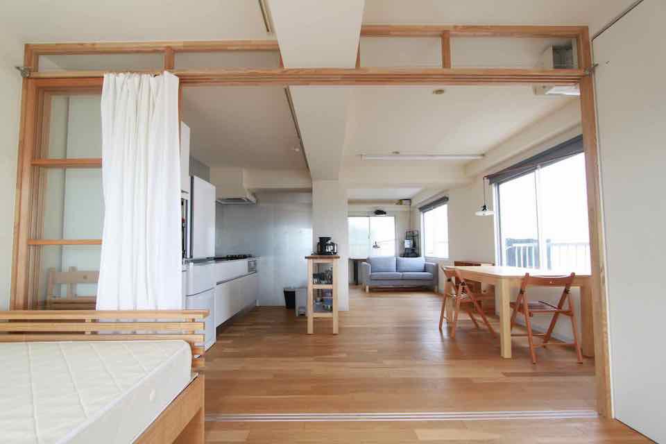 家具つき、青空つきマンション　京都市北区小山　